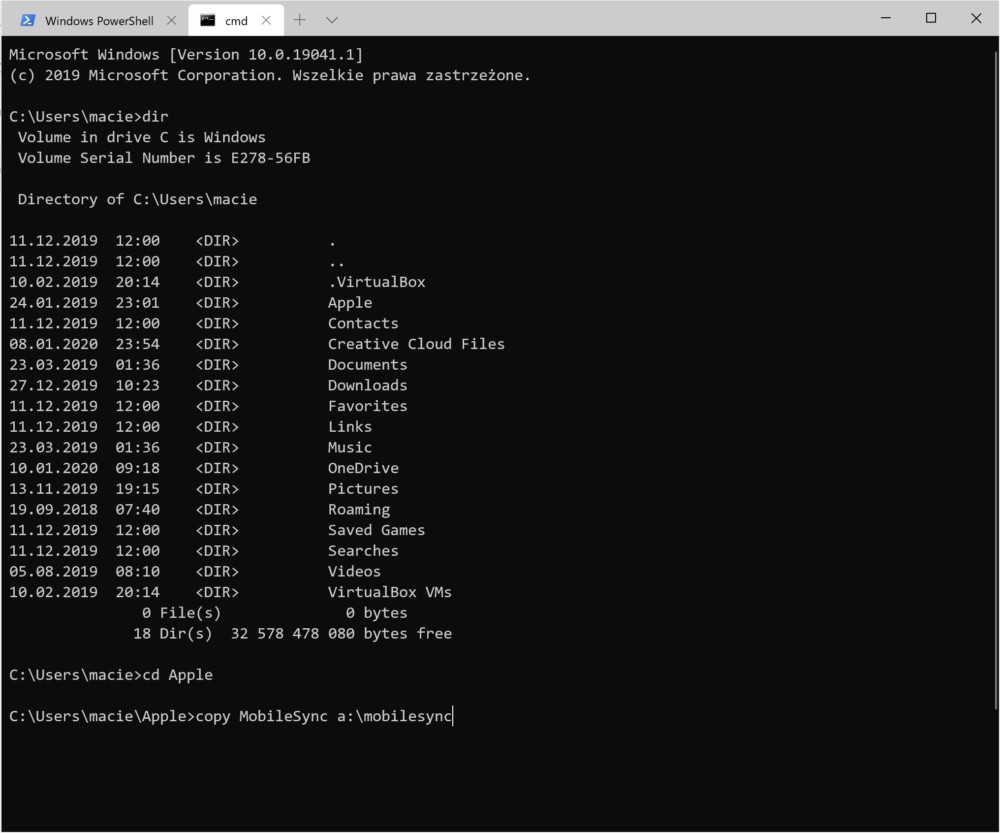 windows terminal crt 