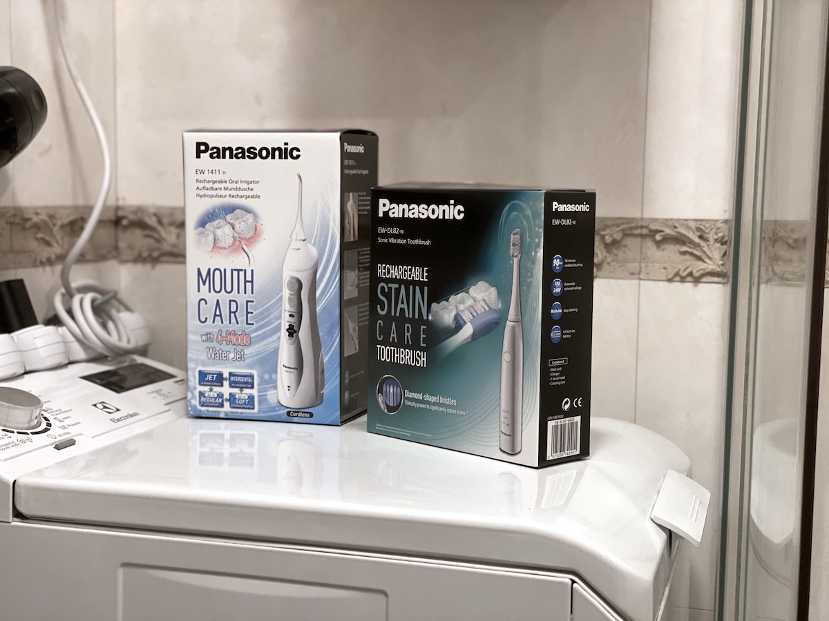 Panasonic EW 1411 H szczoteczka soniczna irygator Panasonic EW-DL82-w