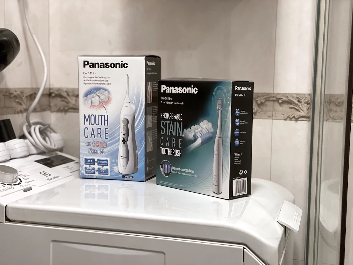 Panasonic EW 1411 H szczoteczka soniczna irygator Panasonic EW-DL82-w