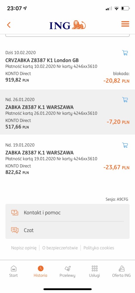 curve aplikacja apple pay karty 5 