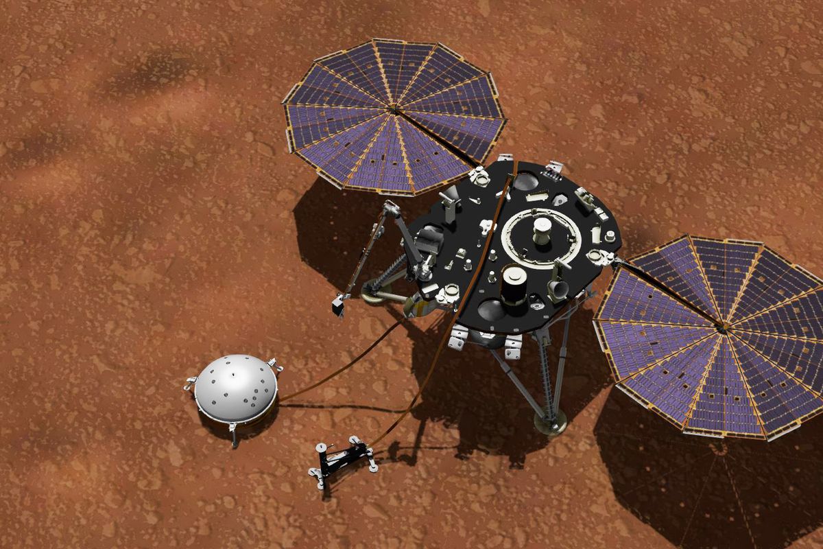 Mars. Cerberus Fossae to centrum aktywności wulkanicznej na Czerwonej Planecie
