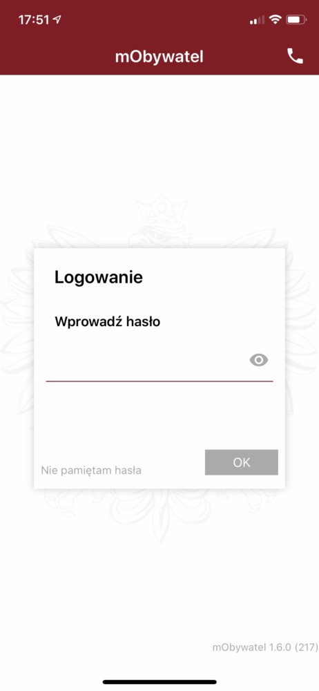 mobywatel iphone aplikacja logowania bez hasla touch id face id jak ustawic class="wp-image-1088694" 