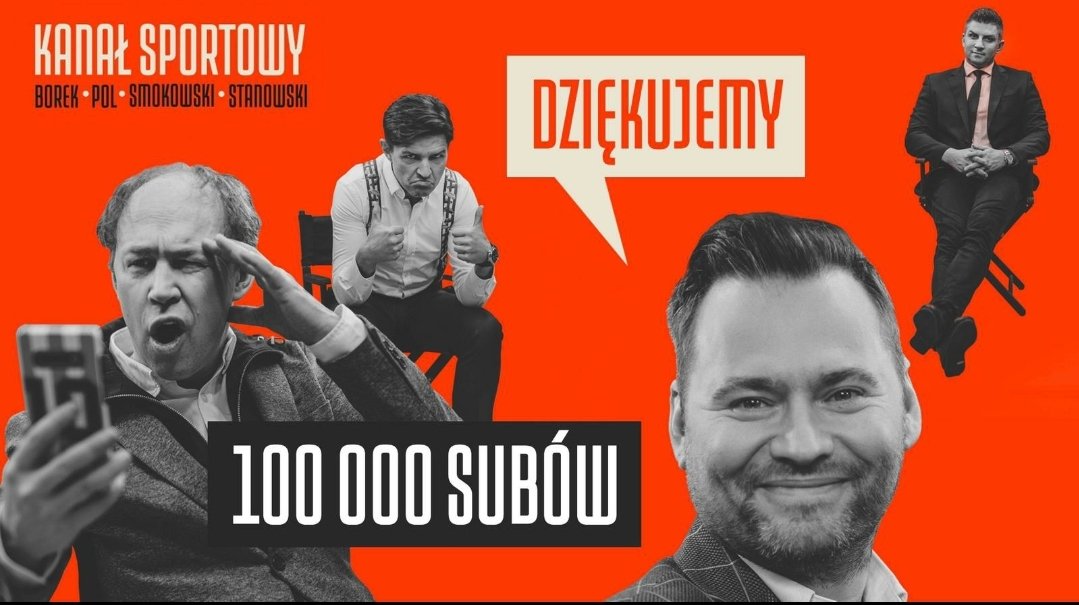 To będzie jeden z najlepszych kanałów YouTube w sieci – Kanał Sportowy ledwo ruszył i już ma 100 000 subskrypcji