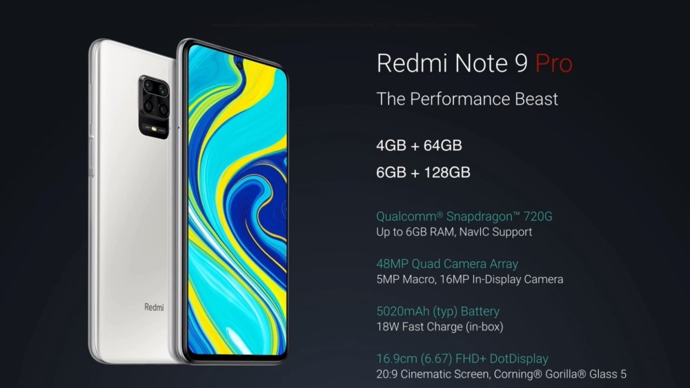 redmi note 9 pro 