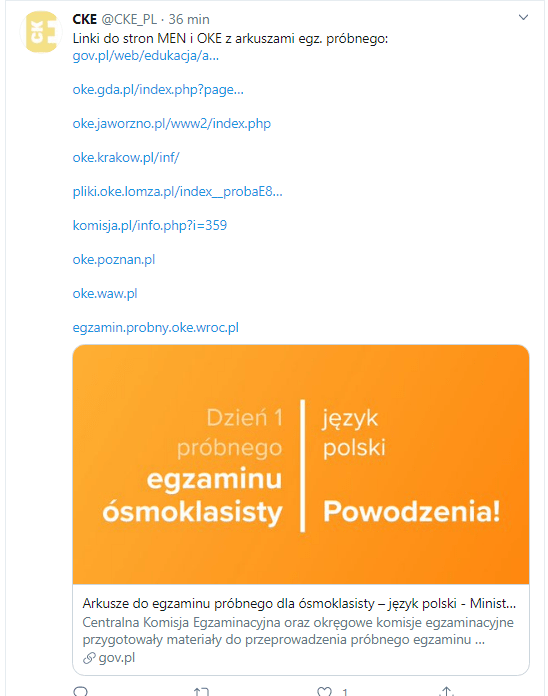 Próbny egzamin ósmoklasisty dzień pierwszy class="wp-image-1116499"