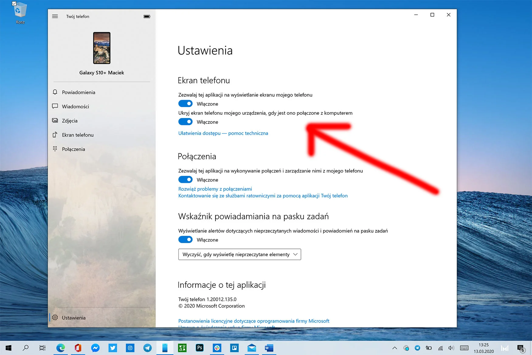windows 10 twój telefon przeklejanie jak wyłączyć ekran class="wp-image-1105133"