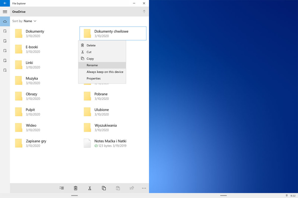windows 10x menadżer plików class="wp-image-1102970" 