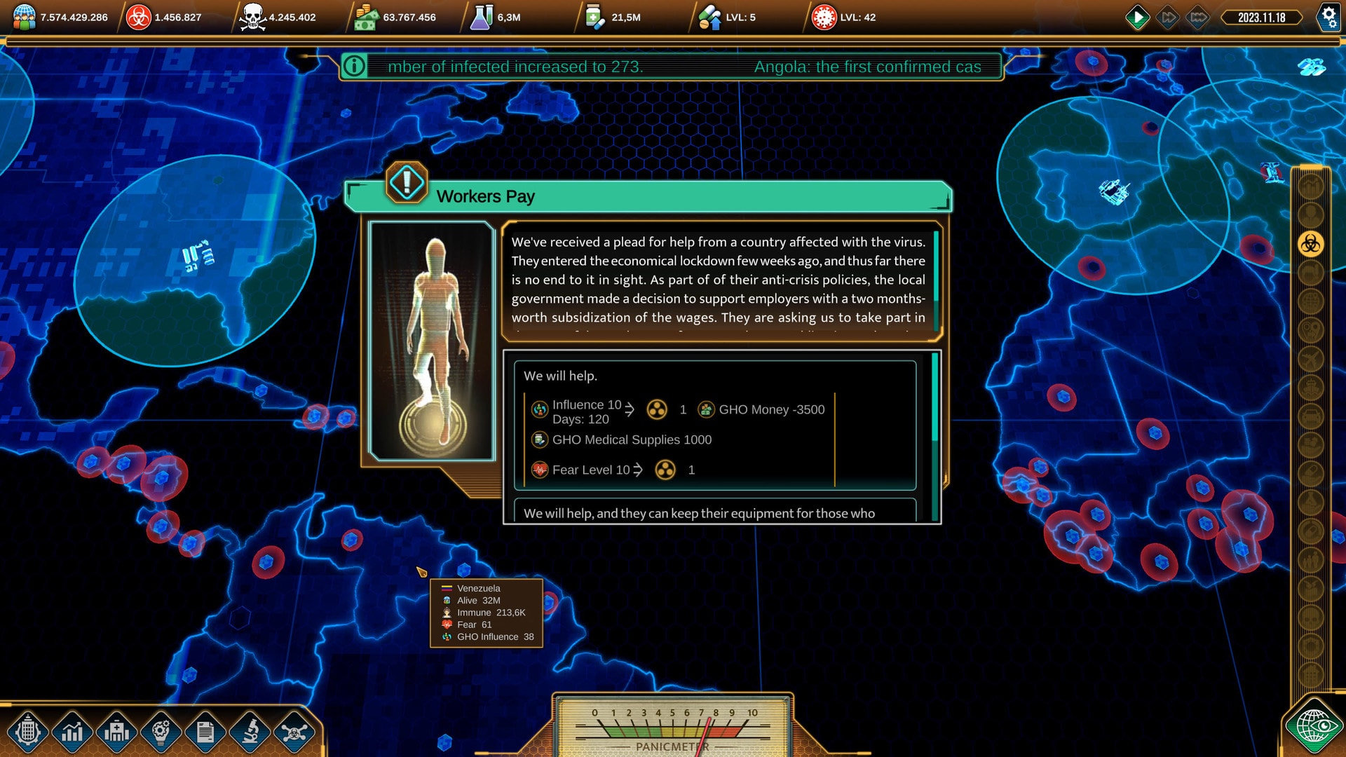 Gra o koronawirusie COVID the outbreak premiera