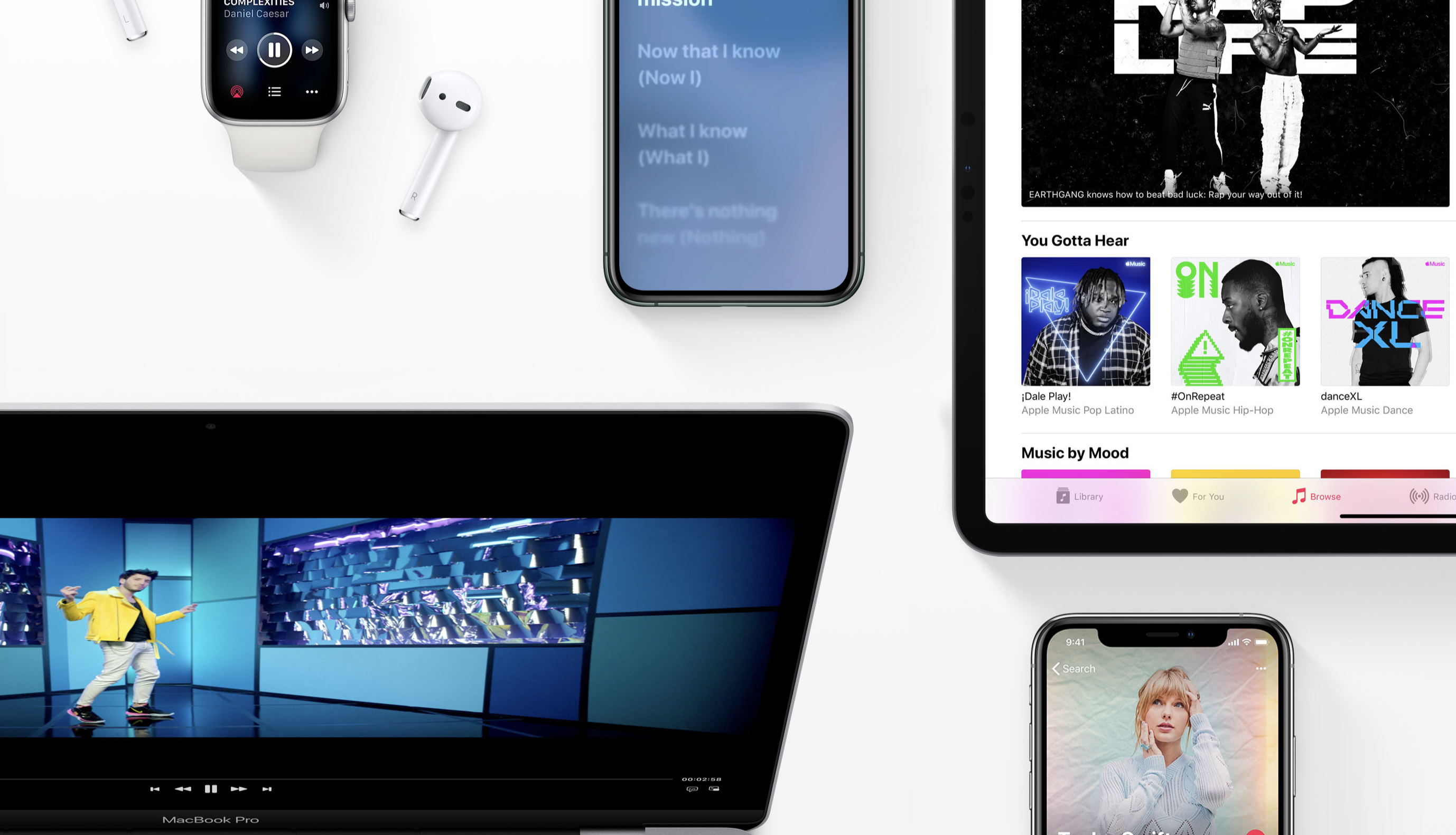 Apple? To ta firma sprzedająca usługi, tak?