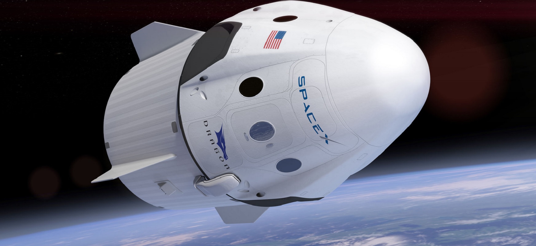To się nazywa widok. Tak widzą Ziemię astronauci na pokładzie statku Crew Dragon