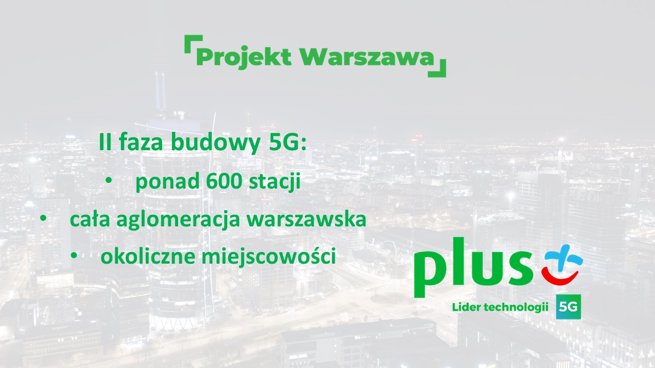 plus 5G w Polsce 