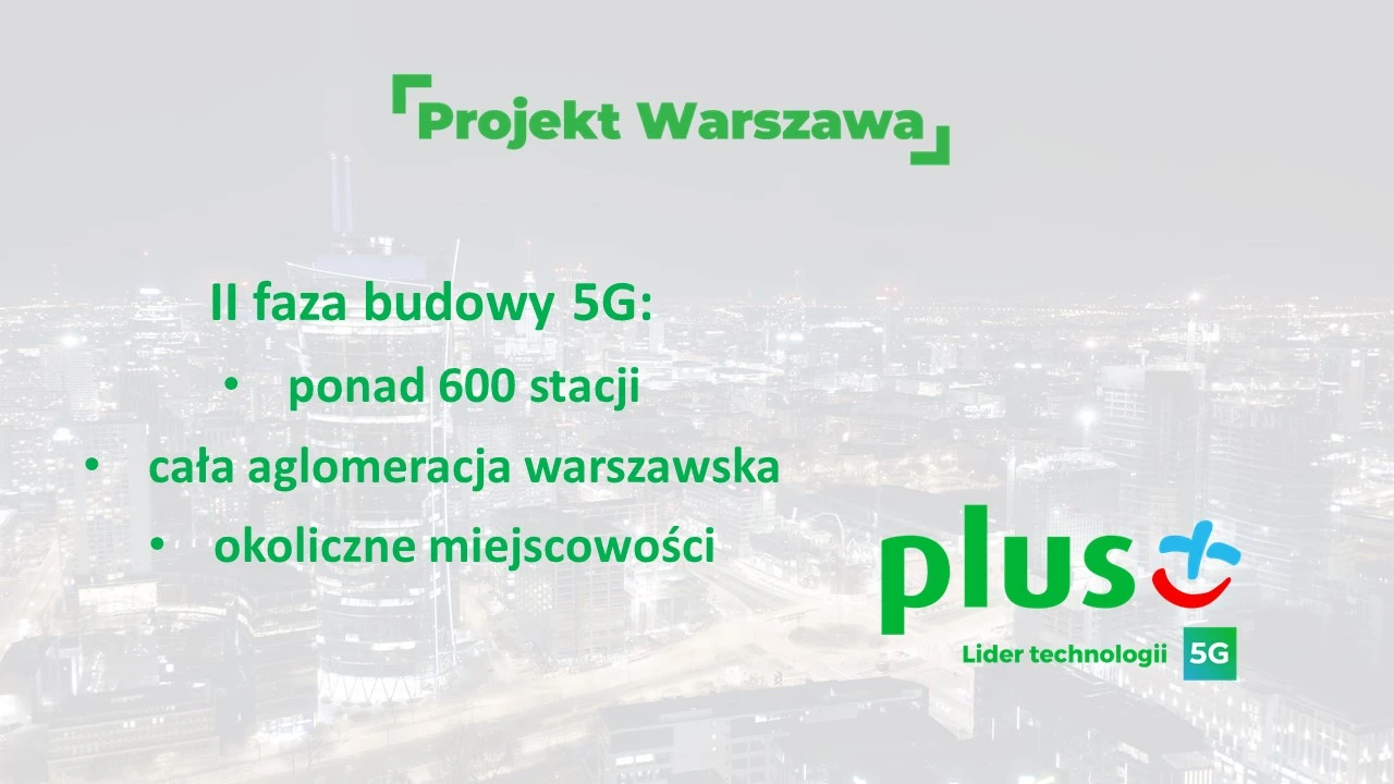 plus 5G w Polsce