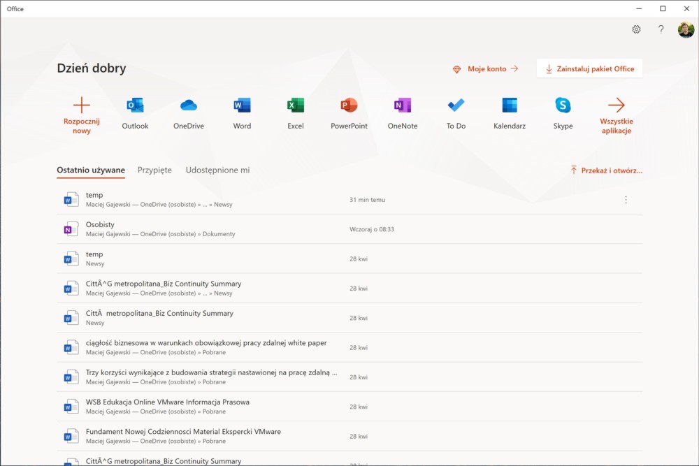 windows 10x dla notebooków 