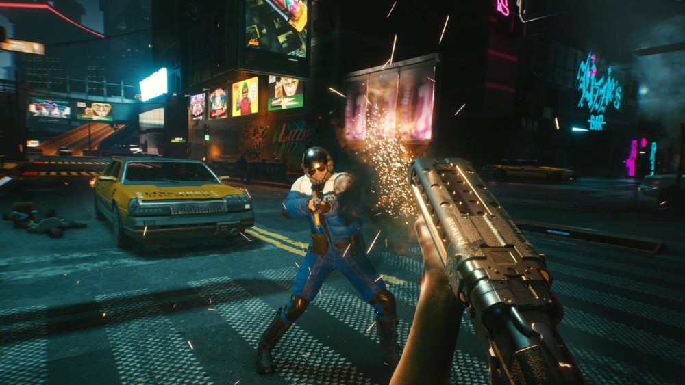 cyberpunk 2077 gameplay screenshot 14 party at night class="wp-image-1196500"