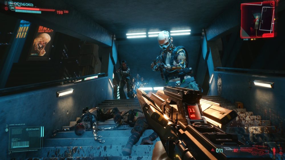 cyberpunk 2077 gameplay screenshot 4 going to the top class="wp-image-1196464"