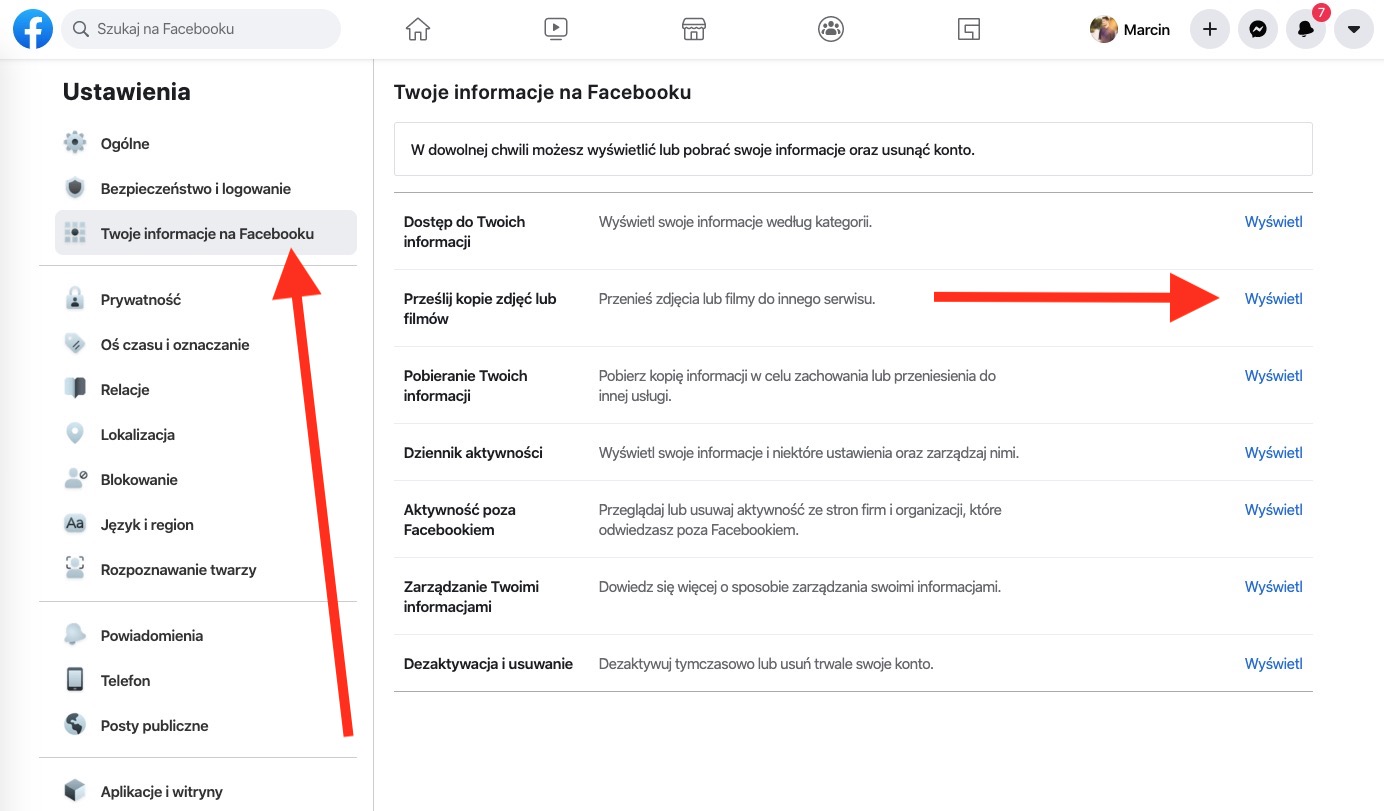 Facebook eksport zdjęć do Zdjęcia Google class="wp-image-1160908" 