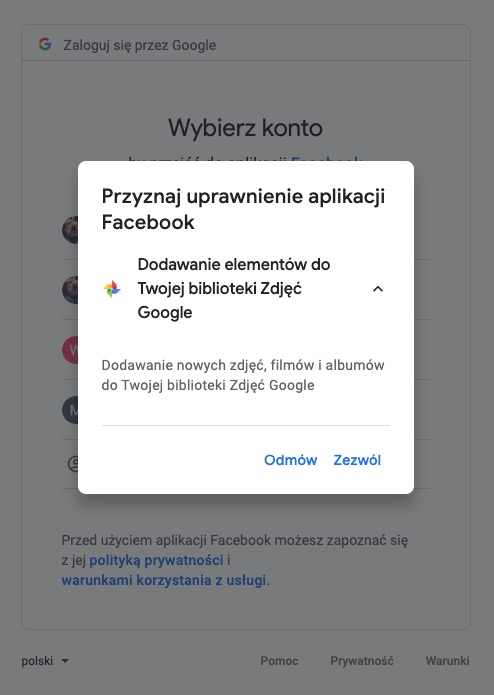 Facebook eksport zdjęć do Zdjęcia Google class="wp-image-1160920" 