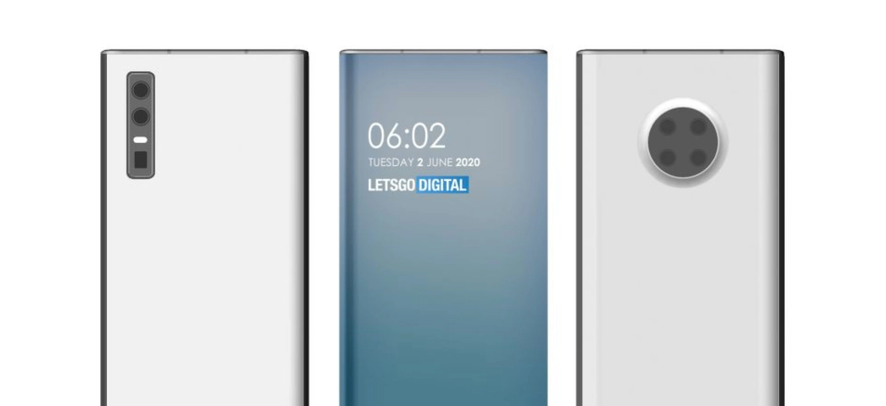 Tak będą wyglądać smartfony Huawei z kamerką do selfie pod ekranem