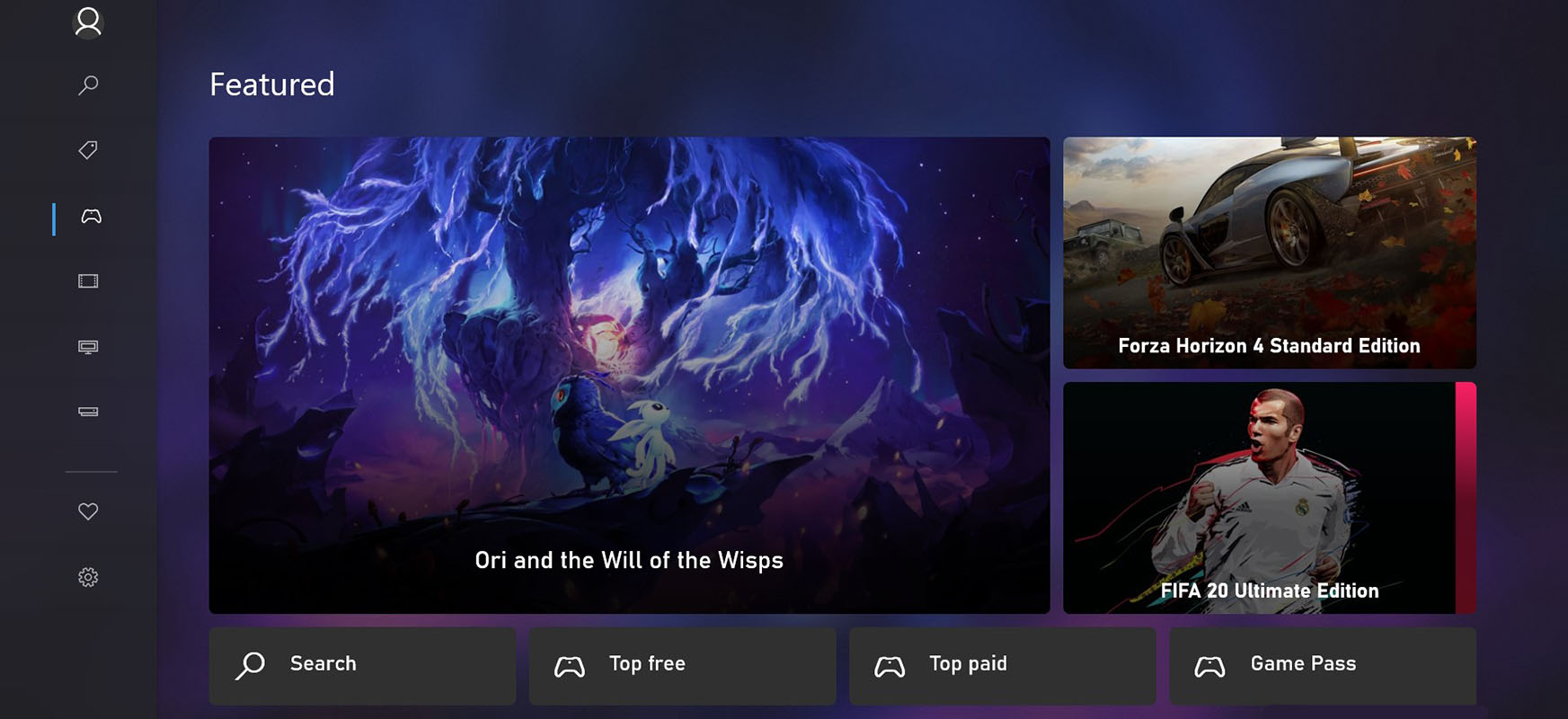 nowy xbox store