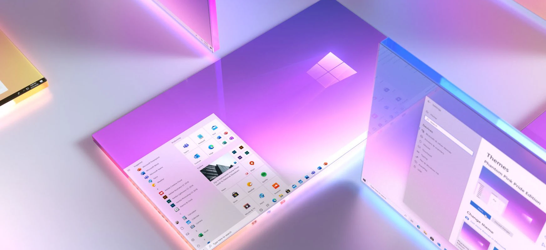 windows 10 menu start nowy wygląd