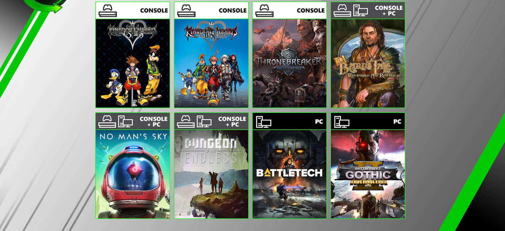 xbox game pass czerwiec 2020 gry za darmo thronebreaker wojna krwi no mans sky kingdom hearts
