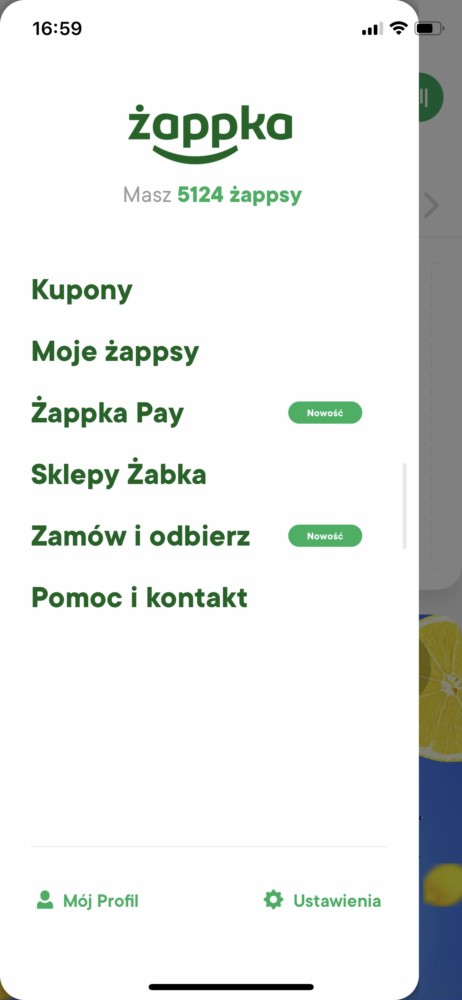 żappka pay żabka 