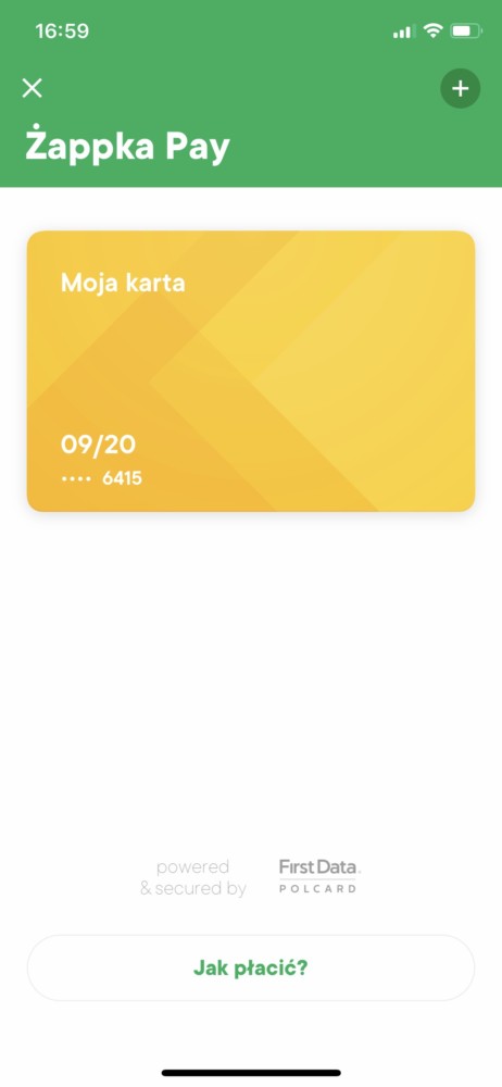 żappka pay żabka 