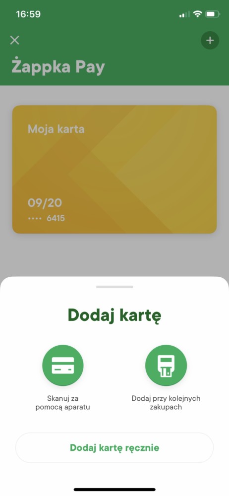 żappka pay żabka 