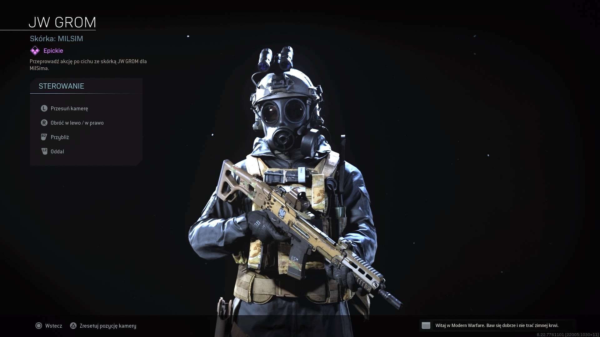 Tak wygląda GROM w Call of Duty Warzone i Modern Warfare
