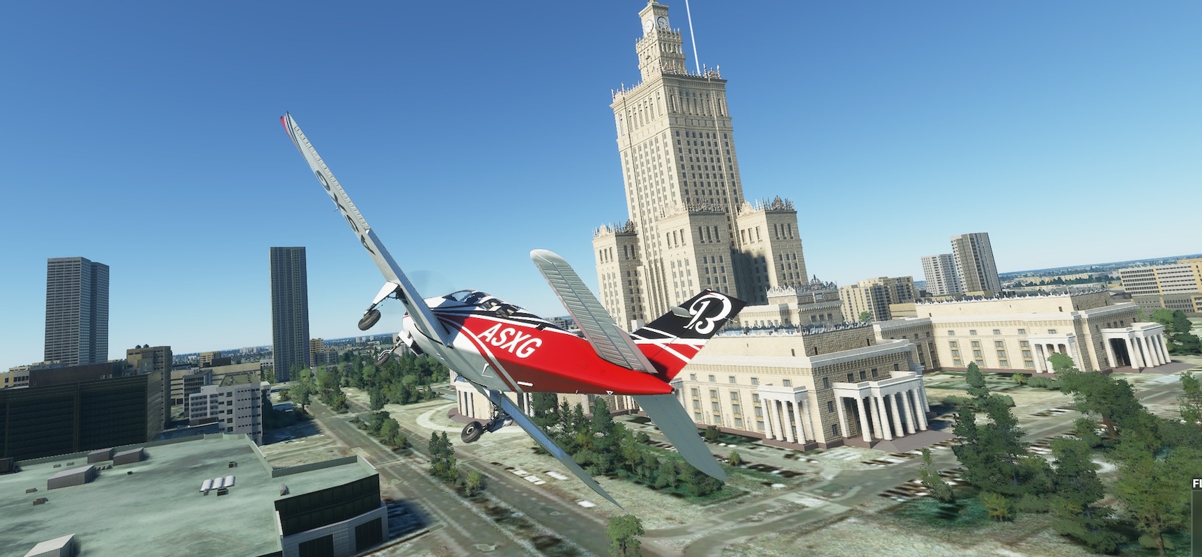 Polska w Microsoft Flight Simulator - zwiedzamy Warszawę, Kraków i więcej