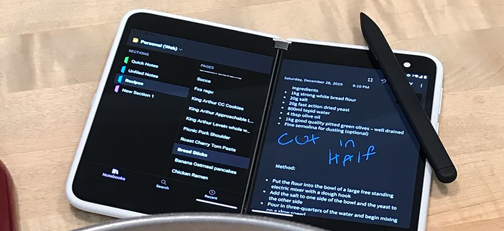 surface duo rysik