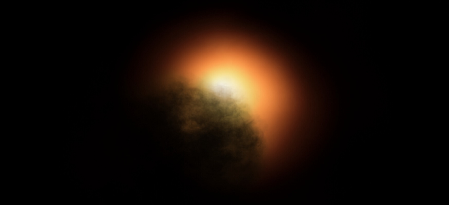 Betelgezę przesłonił potężny obłok pyłu. Hubble pomógł rozwiązać zagadkę