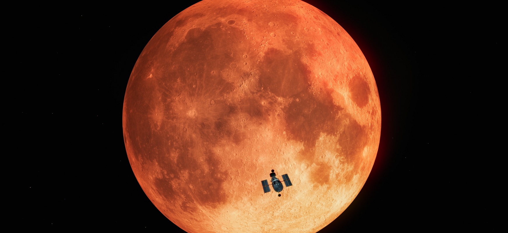 Hubble pierwszym teleskopem kosmicznym obserwującym całkowite zaćmienie Księżyca