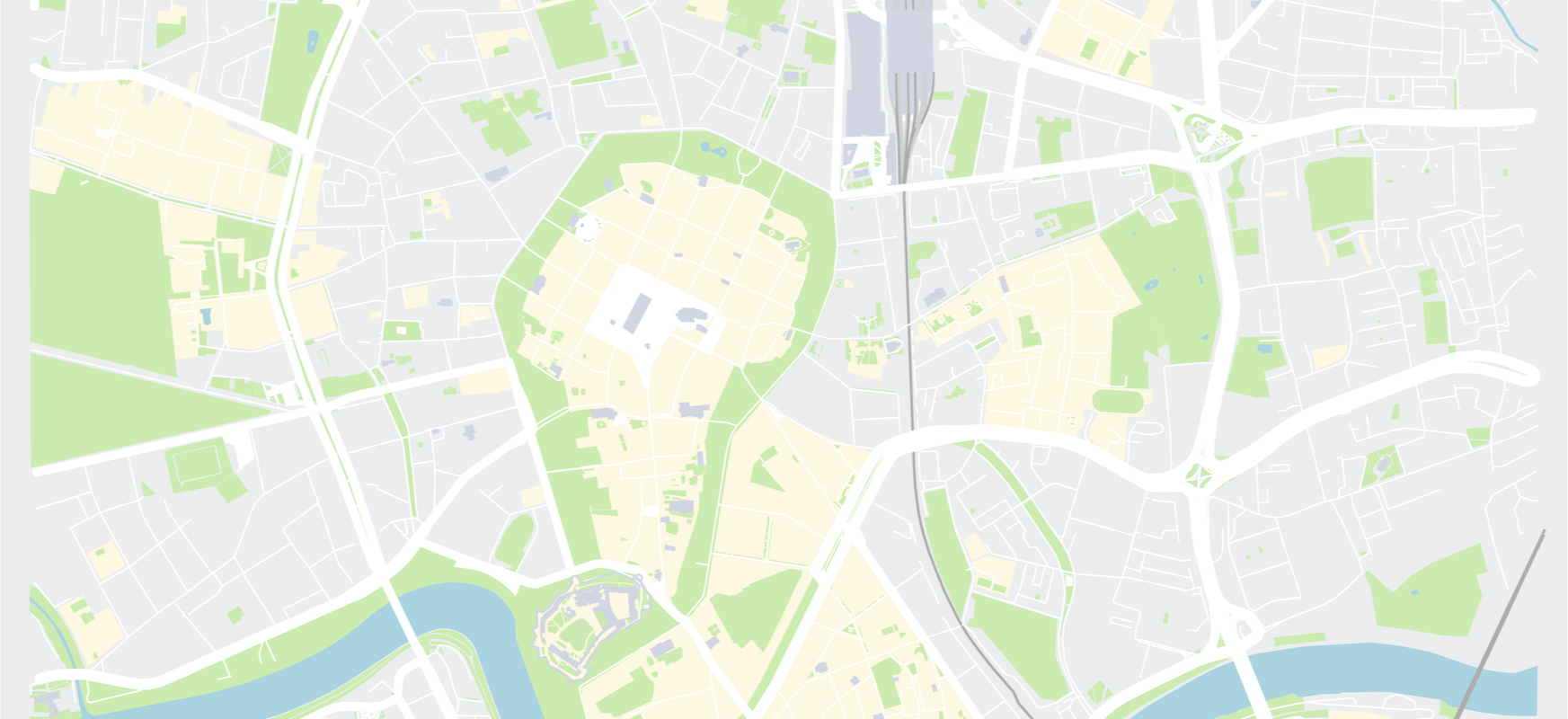Mapy Google będą lepsze - nowe kolory w terenie i chodniki przy ulicach