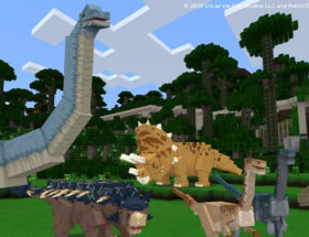 minecraft jurassic world