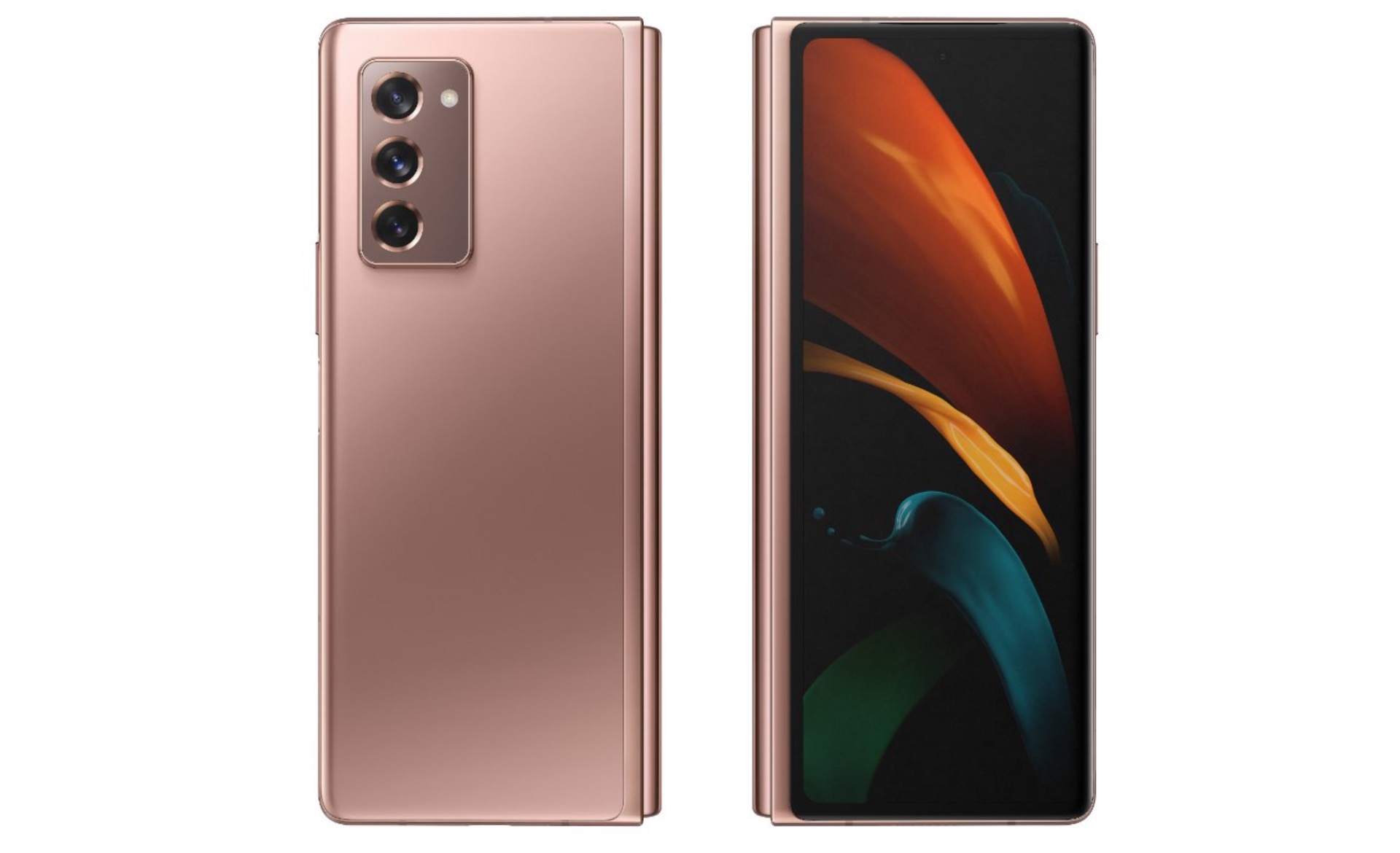 samsung galaxy z fold 2 rose gold class="wp-image-1315348"