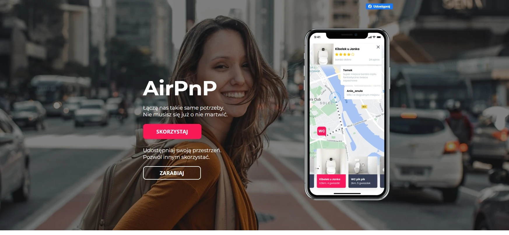 AirPnP to pomysł na apkę dla ludzi, którzy chcą siku, ale nie mają gdzie zrobić