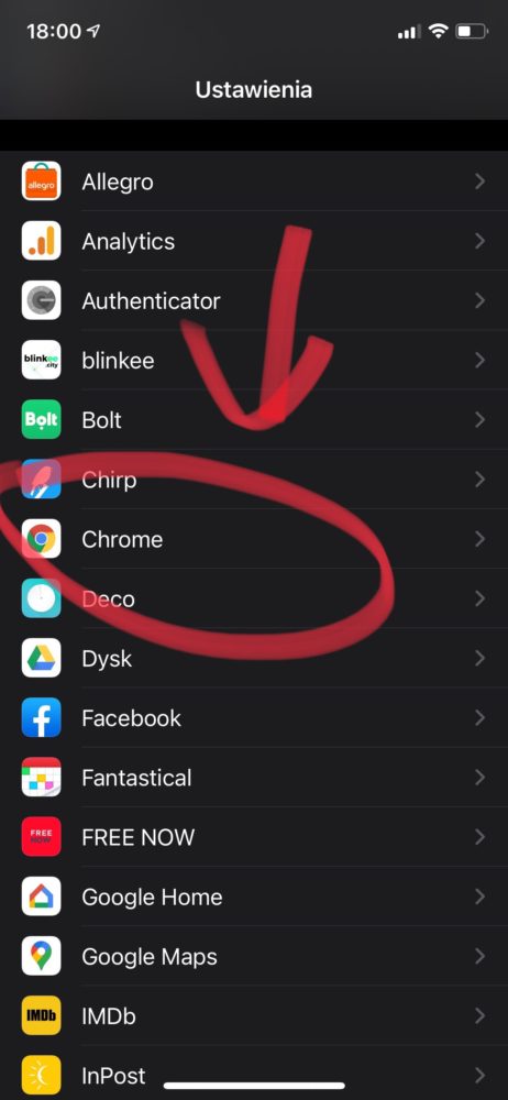 iOS 14 jak zmienic domyslna przegladarke chrome safari 2 class="wp-image-1420757"