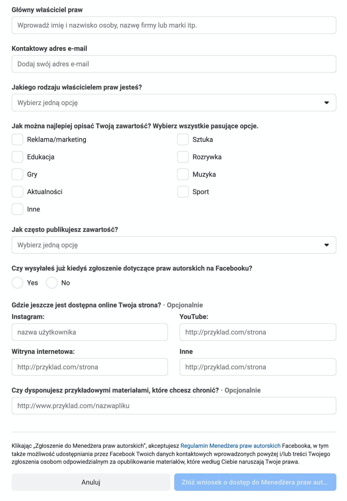 Facebook wprowadza menedżer praw autorskich dla zdjęć. class="wp-image-1429976"