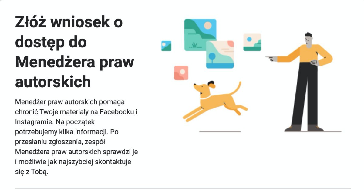 Facebook wprowadza menedżer praw autorskich dla zdjęć. class="wp-image-1429979"