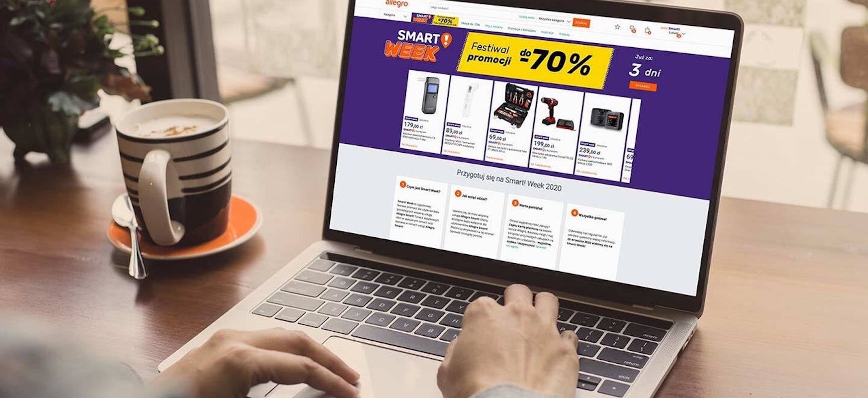 Rozpoczął się Smart! Week na Allegro. Tysiące produktów w promocji, przeceny sięgają 70 procent