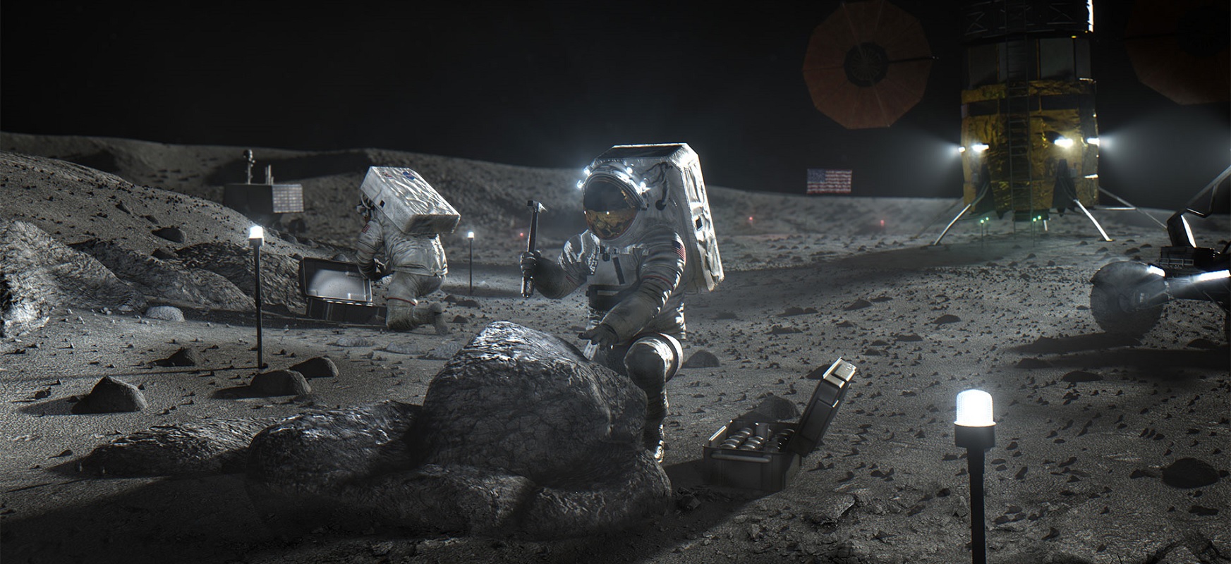 NASA właśnie wytłumaczyła, w jaki sposób dowiezie ludzi na Księżyc w ciągu 4 lat