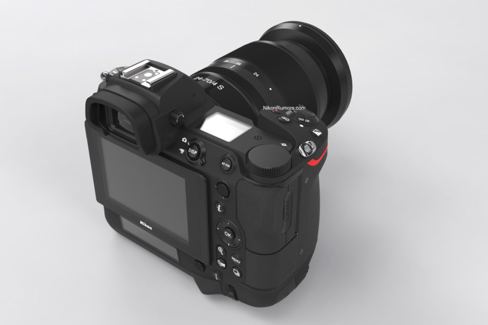 Nikon Z9 - wizualizacja