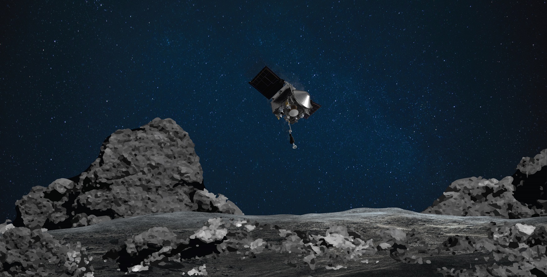 Już we wtorek sonda OSIRIS-REx odbije się od powierzchni planetoidy Bennu. To ryzykowny manewr