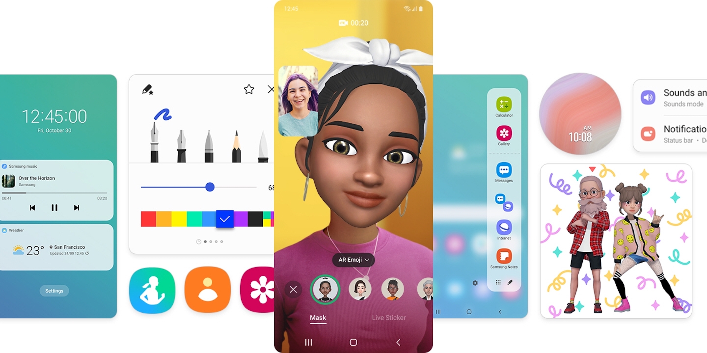samsung one ui 3.0 nakladka na androida 11 galaxy