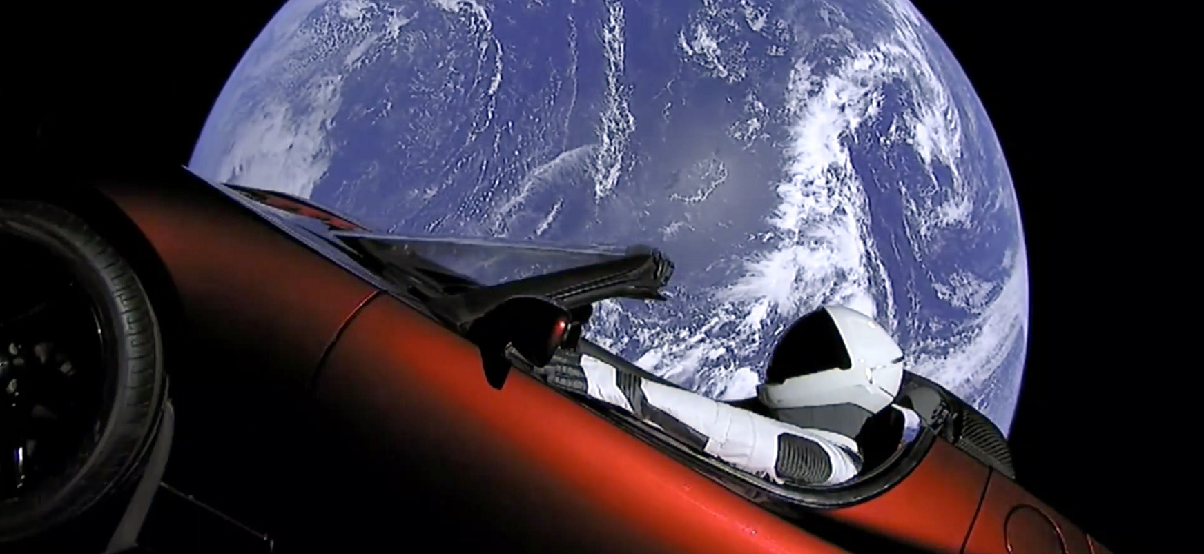 Pierwszy grat na Marsie. No prawie. Starman przeleciał w pobliżu Czerwonej Planety