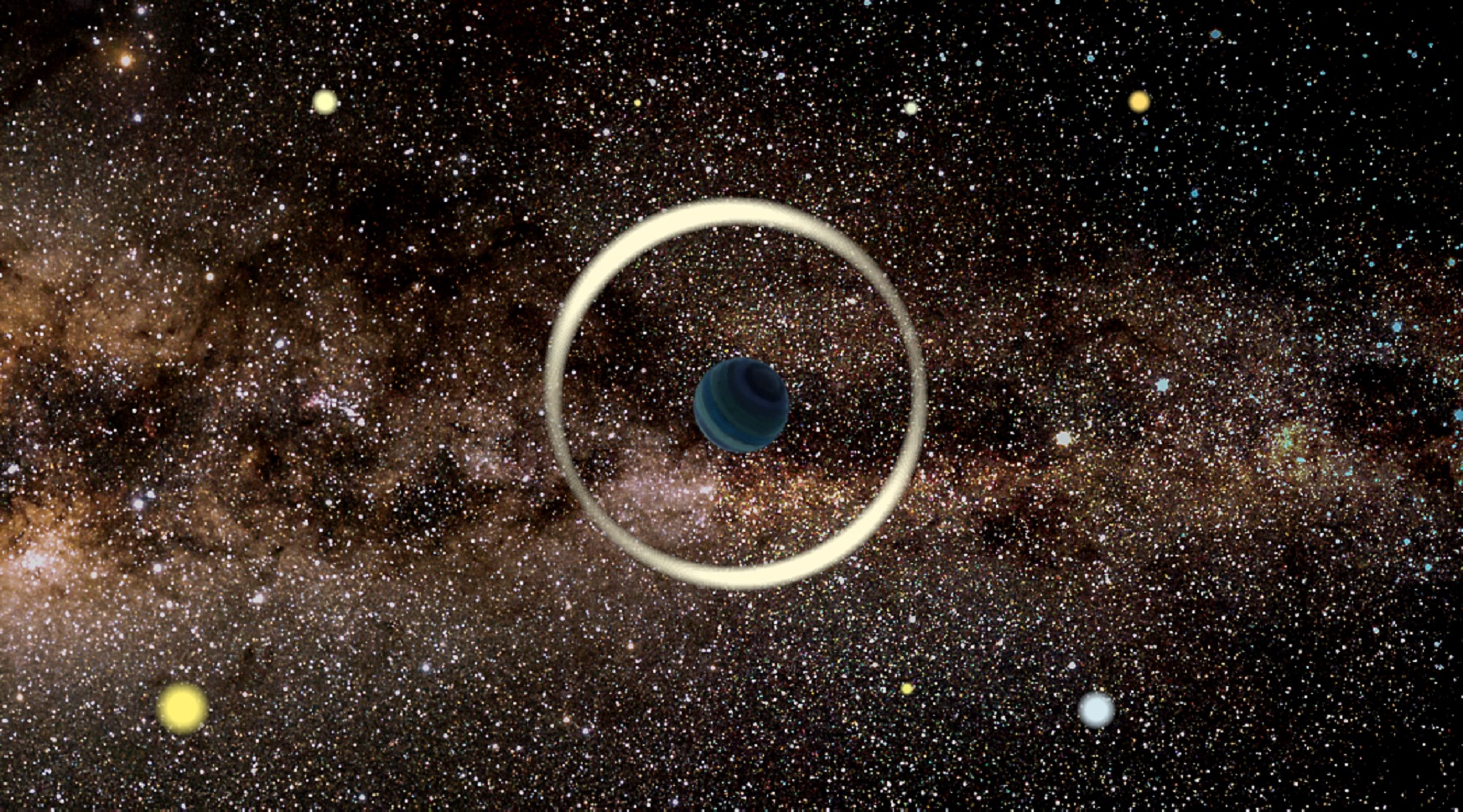 Bezdomna planeta mniejsza od Ziemi. Dostrzegli ją astronomowie z Polski