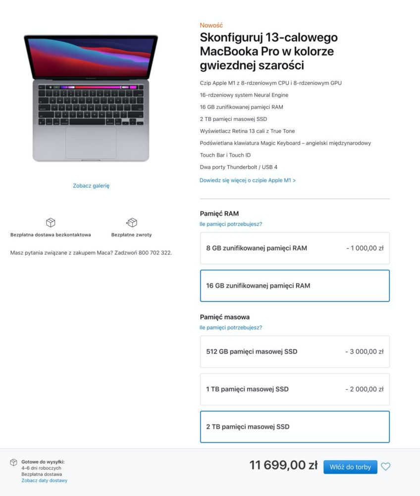 MacBook Pro 13 M1 ceny class="wp-image-1493081"