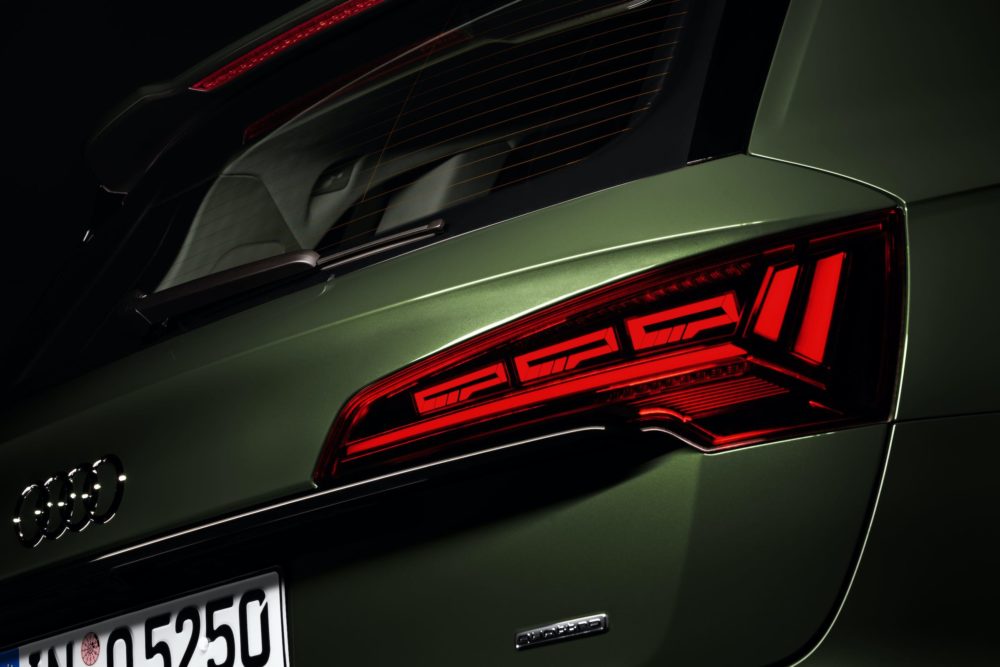 spersonalizowane światła OLED w Audi Q5