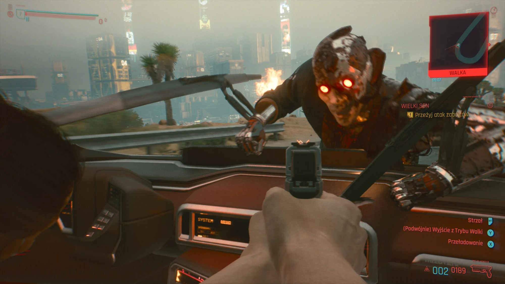 Strzelanie w Cyberpunk 2077 - CDP RED naprawdę dał radę